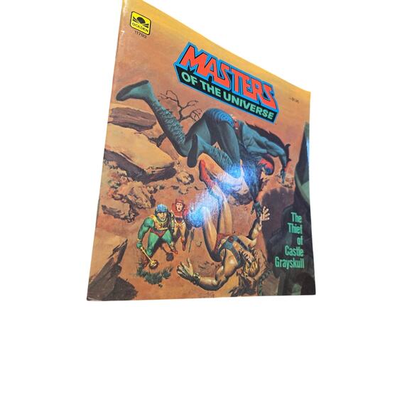 He-Man MOTU Thief of Castle Grayskull 1983 Vintage Golden Book 80s Toy Tie-In - Picture 4 of 7